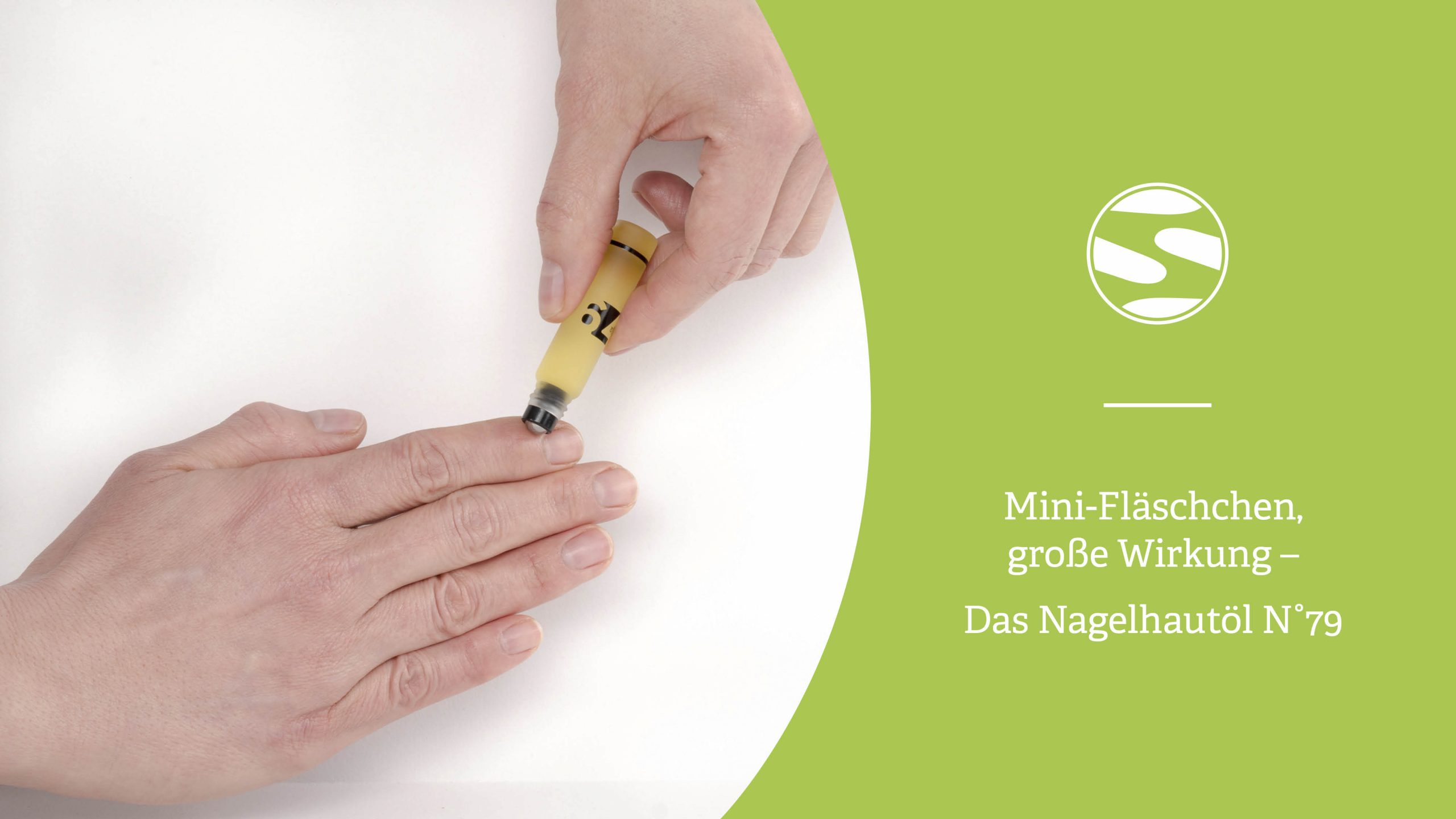 Anwendung von Nagelhautöl No 79 auf den Nagelfalz