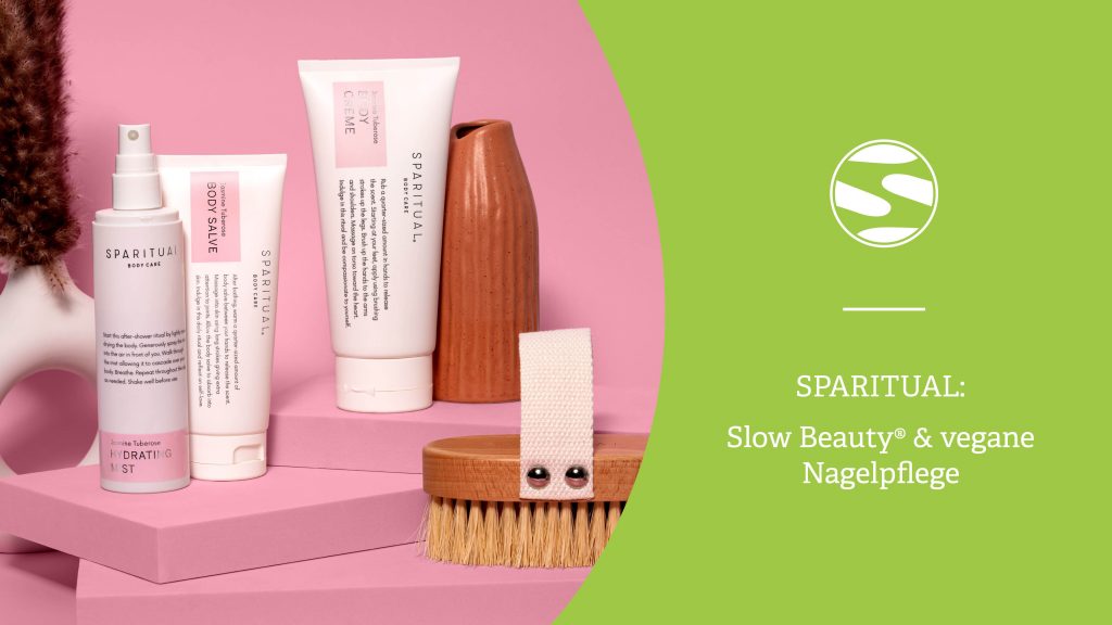 SPARITUAL Body Care Produkte mit Körperbürste und natürlichen Accessoires für bewusste Pflegerituale